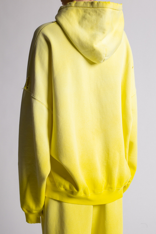 balenciaga sweatshirt yellow